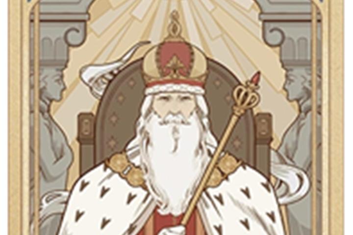 Major Arcana cards：IV The Emperor