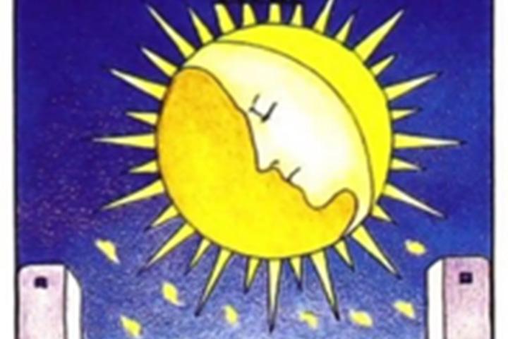 Major Arcana cards：XVIII The Moon