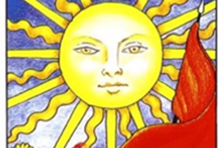 Major Arcana cards：XIX The Sun