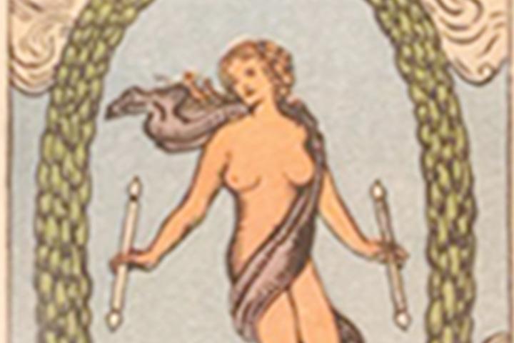 Major Arcana cards：XXI The World