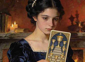 When the 8 of Cups Appears in a Love Tarot Reading…